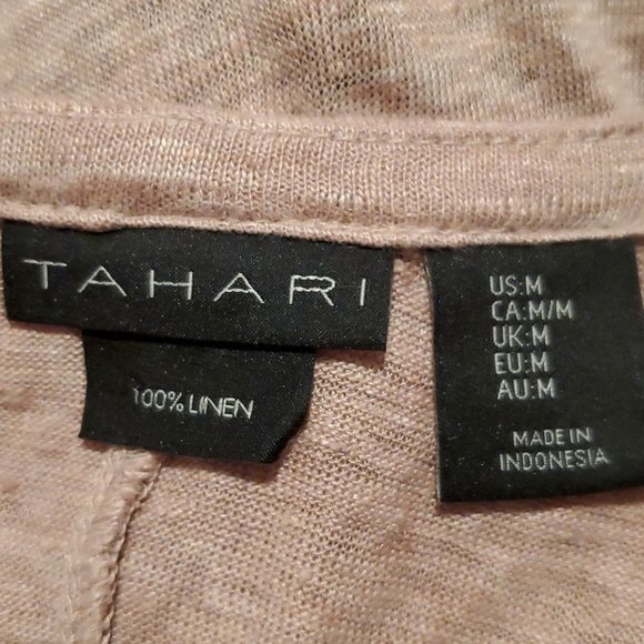 💞Tahari slub knit cardigan - Picture 3 of 5